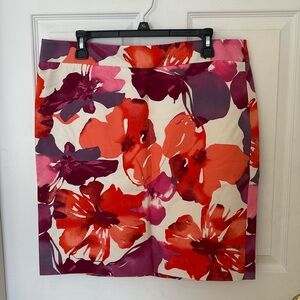 Floral Pencil skirt